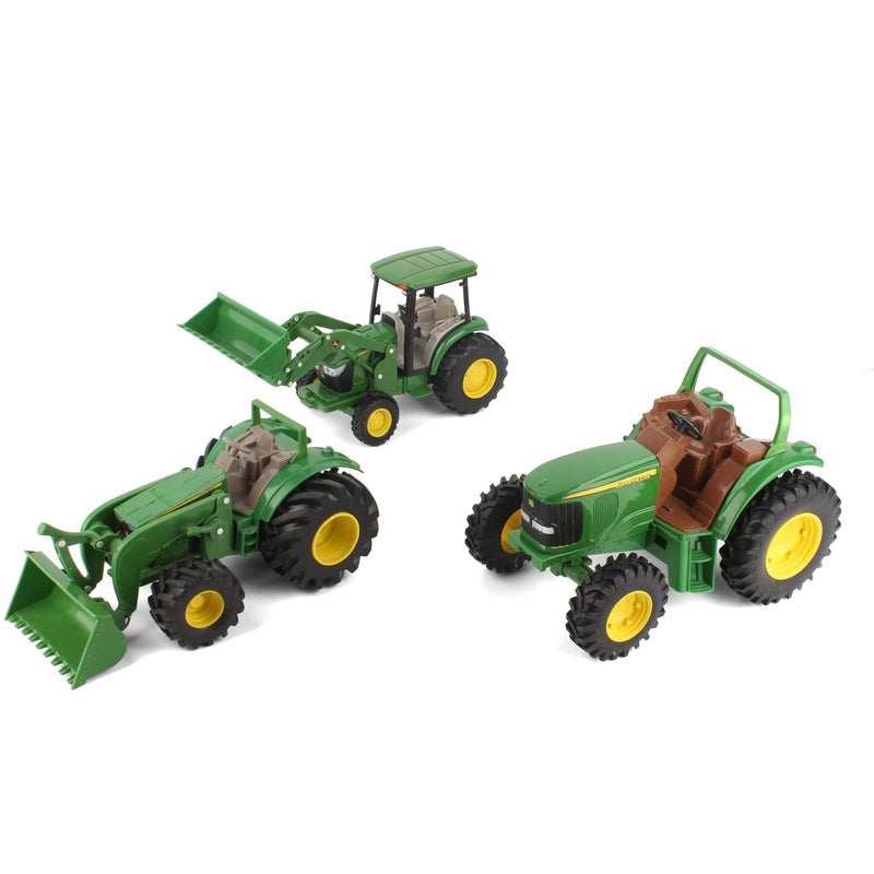 Lot of (5) Tractors and (1) Wagon - Damaged Items