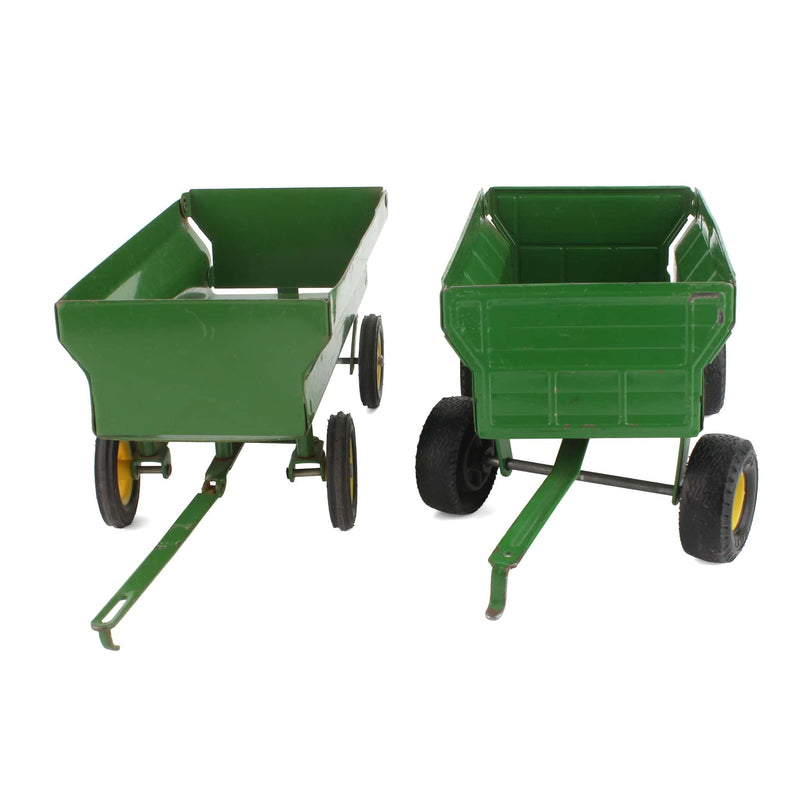 Lot of (2) 1/16 John Deere Flared Barge Wagons