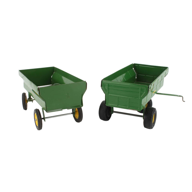 Lot of (2) 1/16 John Deere Flared Barge Wagons