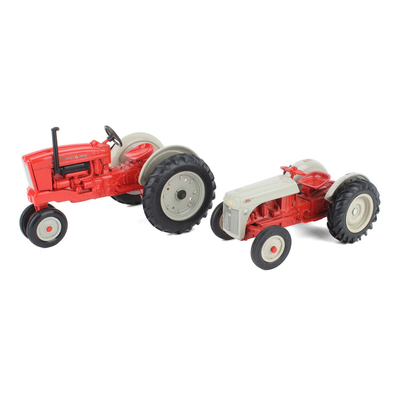 Lot of (2) 1/16 Ford Tractors with No Cab by ERTL