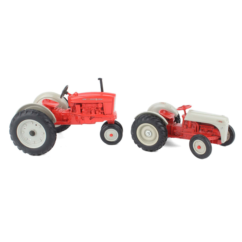 Lot of (2) 1/16 Ford Tractors with No Cab by ERTL