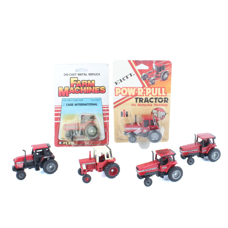 Lot of (6) Case IH Tractors with Cabs