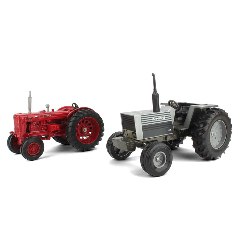 Lot of (1) 1/16 White 700 7th Annual Toy Show Tractor and (1) 1/16 McCormick WD-9 Special Edition Tractor