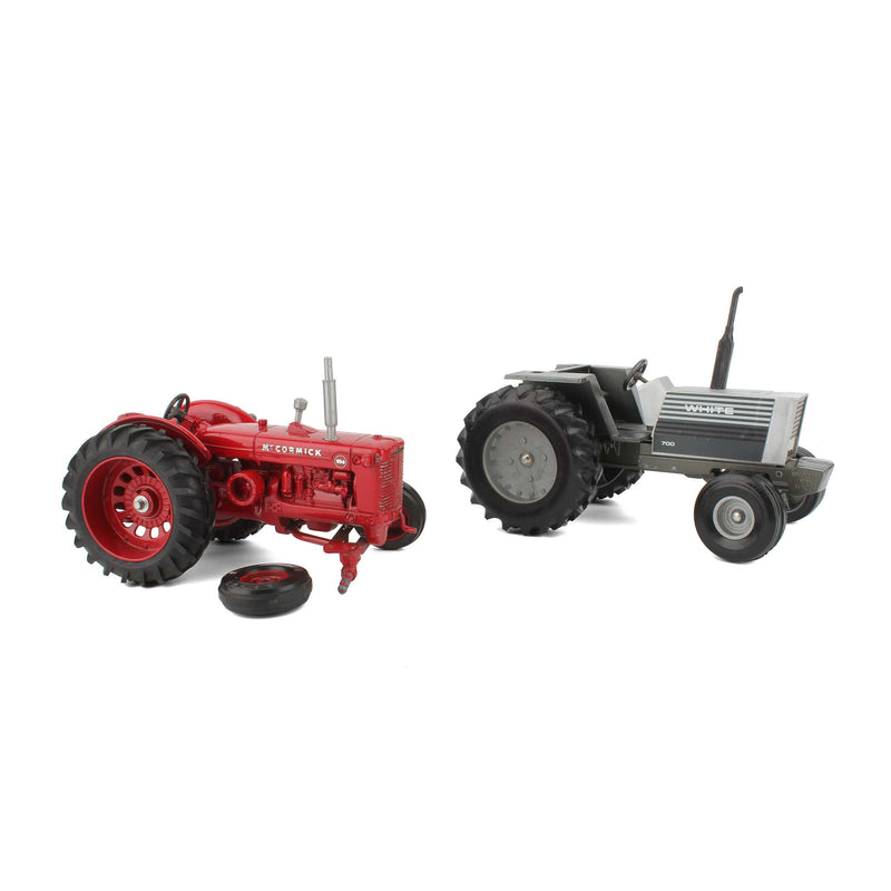Lot of (1) 1/16 White 700 7th Annual Toy Show Tractor and (1) 1/16 McCormick WD-9 Special Edition Tractor