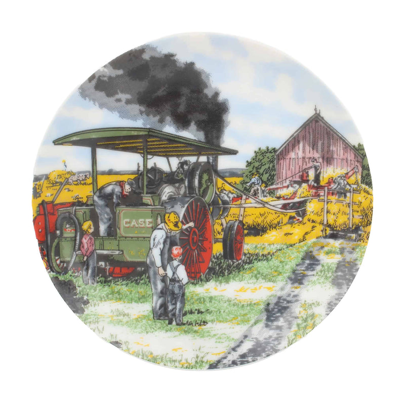 Lot of (4) 5-inch Decorative Plate Featuring Case Tractor