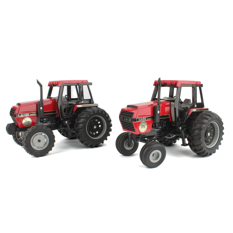 Lot of (2) 1/16 Case International Tractors, JI Case Collector Series May 1985, by ERTL