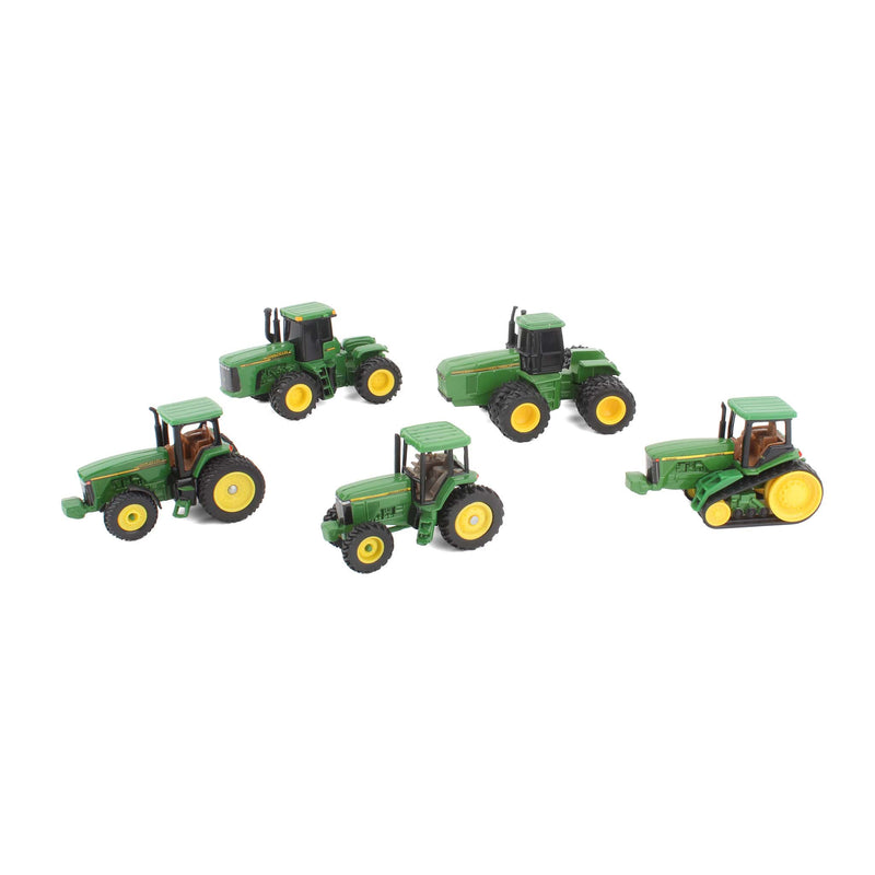 Lot of (5) 1/64 John Deere Tractors