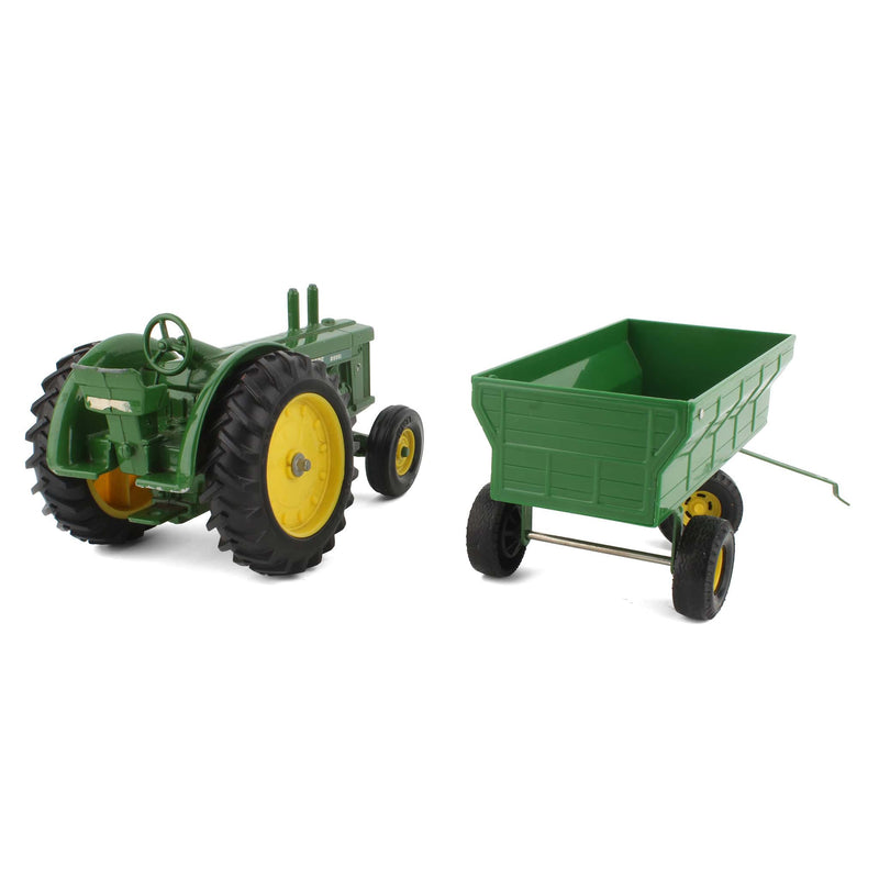 Lot of (1) 1/16 John Deere Tractor and (1) Barge Wagon