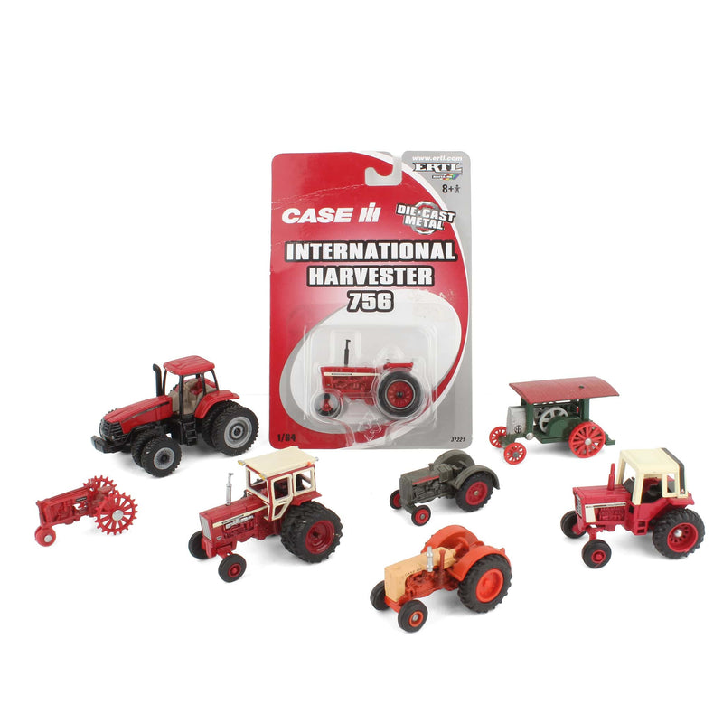 Lot of (8) Case IH Tractors