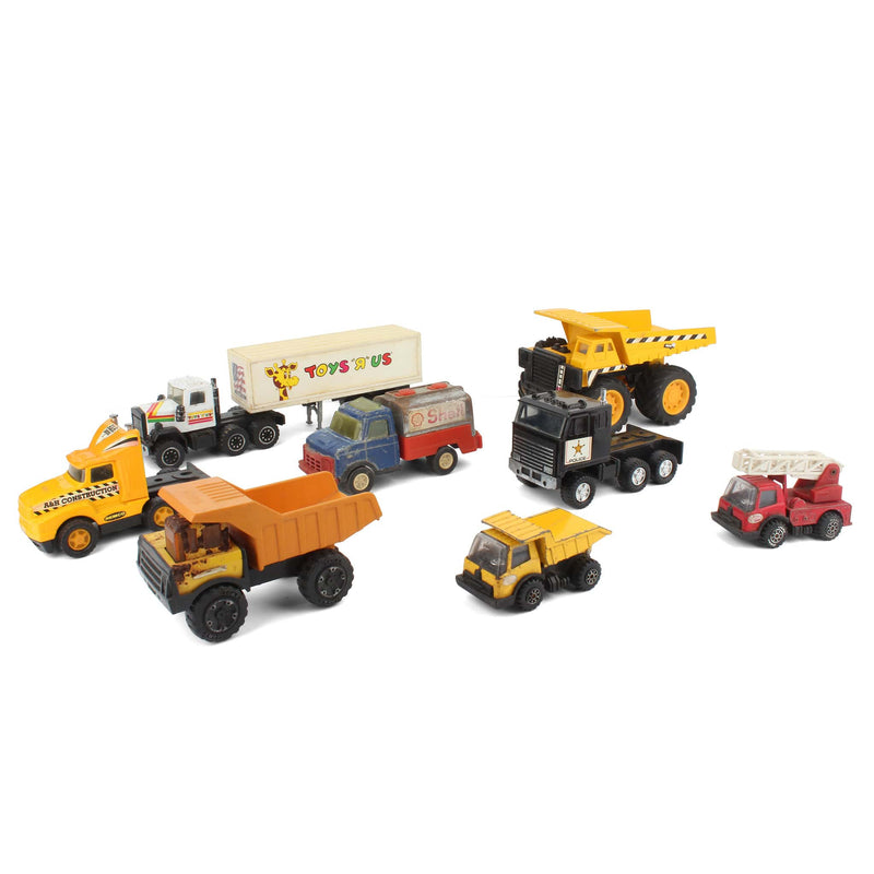 Lot of (8) Trucks of Various Scales