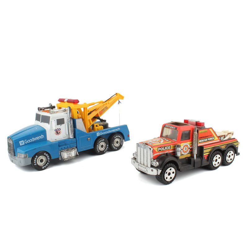 Lot of (2) Emergency Trucks - Played With/Used
