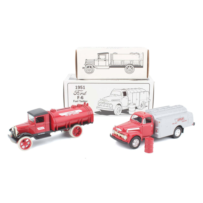 Lot of (2) 1/34 Carlos Leffler Tanker Truck Banks
