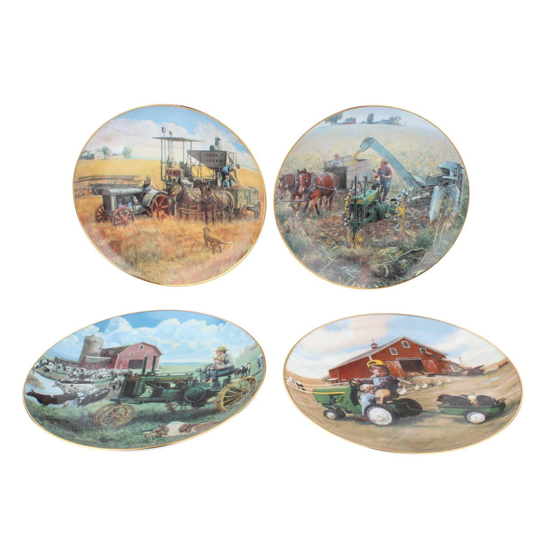 Lot of (4) Decorative Ceramic Plates