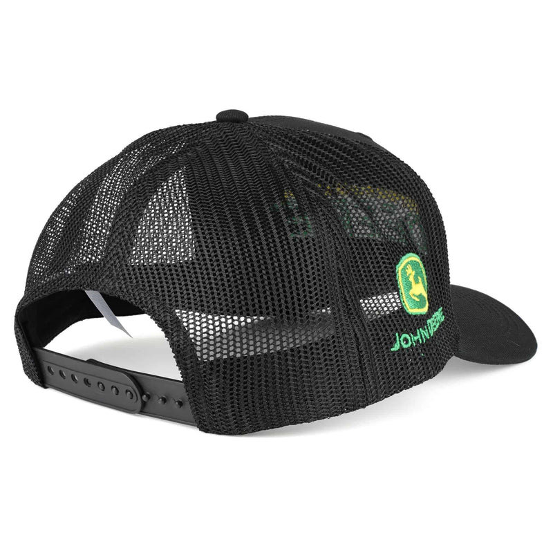 John Deere Nothing Runs Like a Deere Black Mesh Back Hat