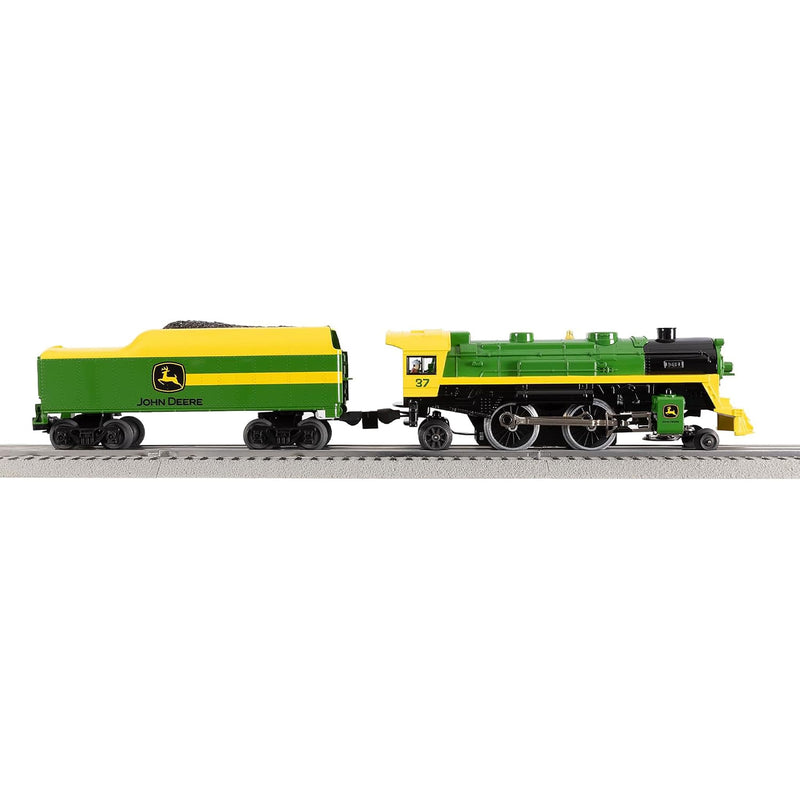 1/48 John Deere Steam Freight LionChief Electric O Gauge Bluetooth 5.0 Train Set with Remote by Lionel