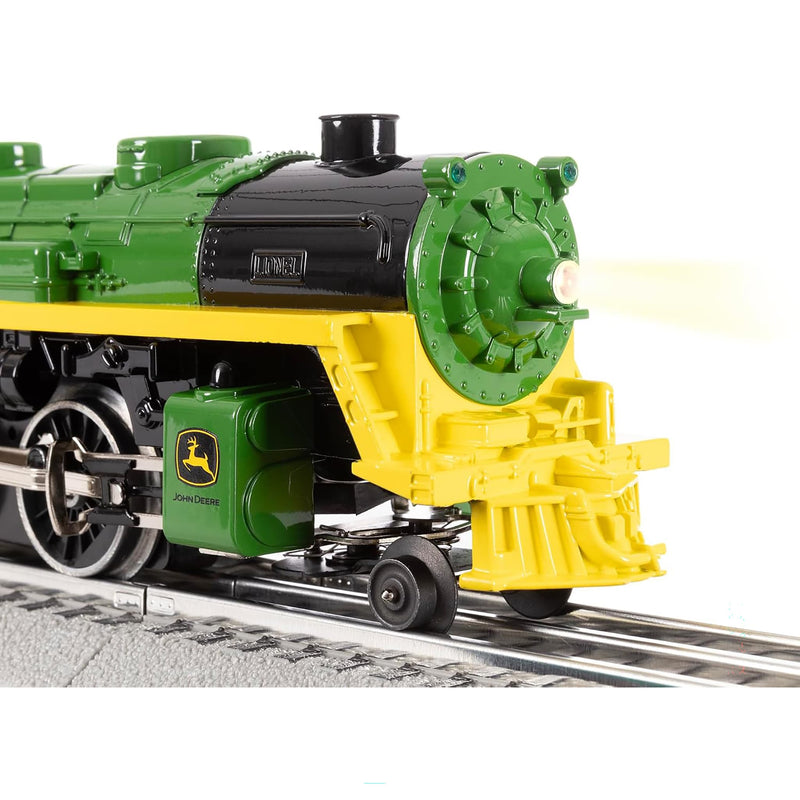 1/48 John Deere Steam Freight LionChief Electric O Gauge Bluetooth 5.0 Train Set with Remote by Lionel