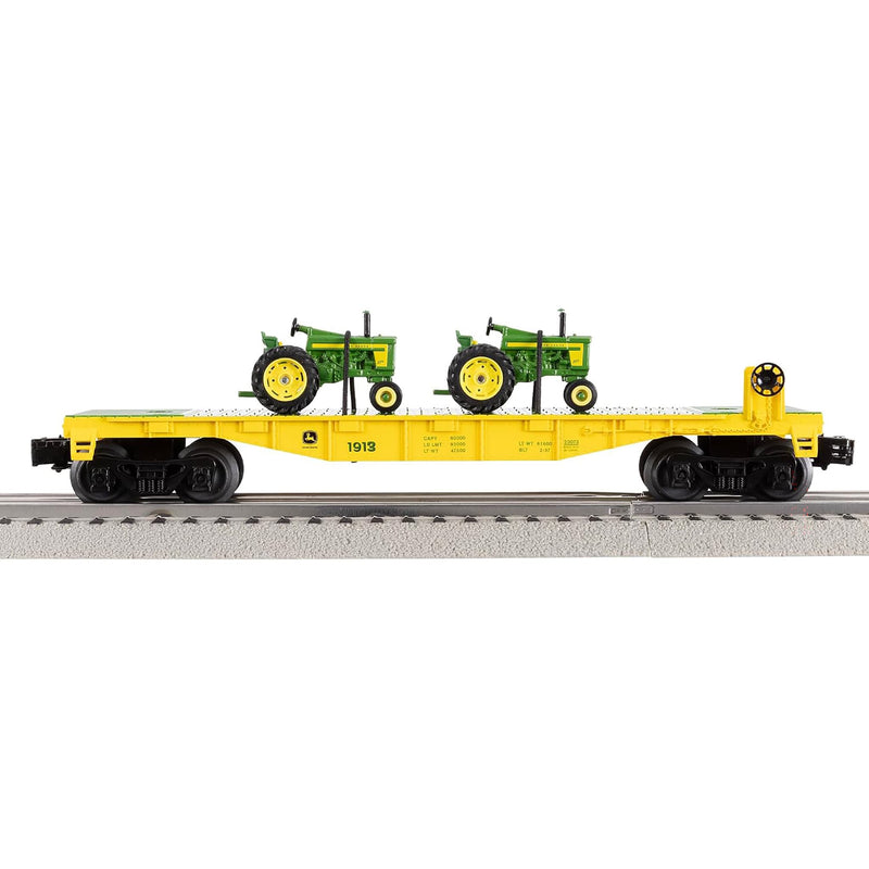 1/48 John Deere Steam Freight LionChief Electric O Gauge Bluetooth 5.0 Train Set with Remote by Lionel