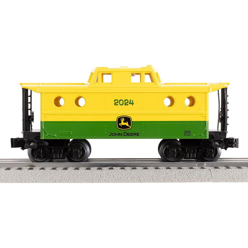 1/48 John Deere Steam Freight LionChief Electric O Gauge Bluetooth 5.0 Train Set with Remote by Lionel