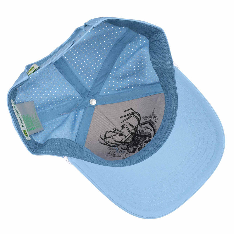 John Deere Blue & White Golf Rope Hat