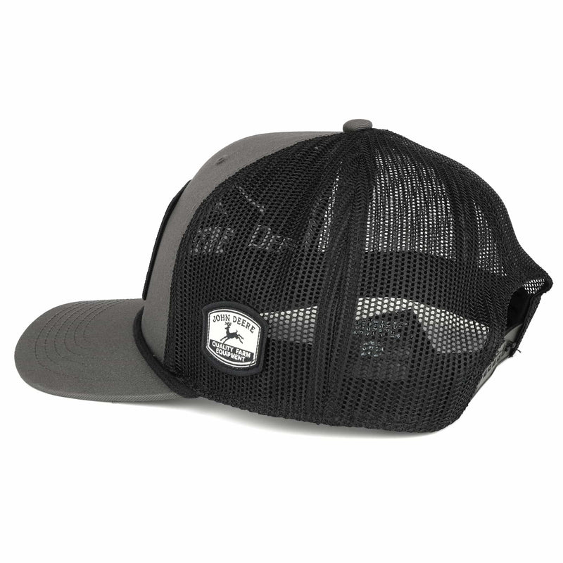 John Deere Model R Diesel Gray & Black Mesh Back Hat
