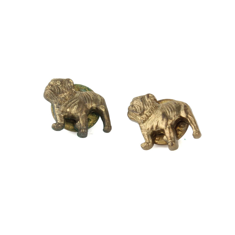 Set of 2 Mack Bulldog Lapel Pins