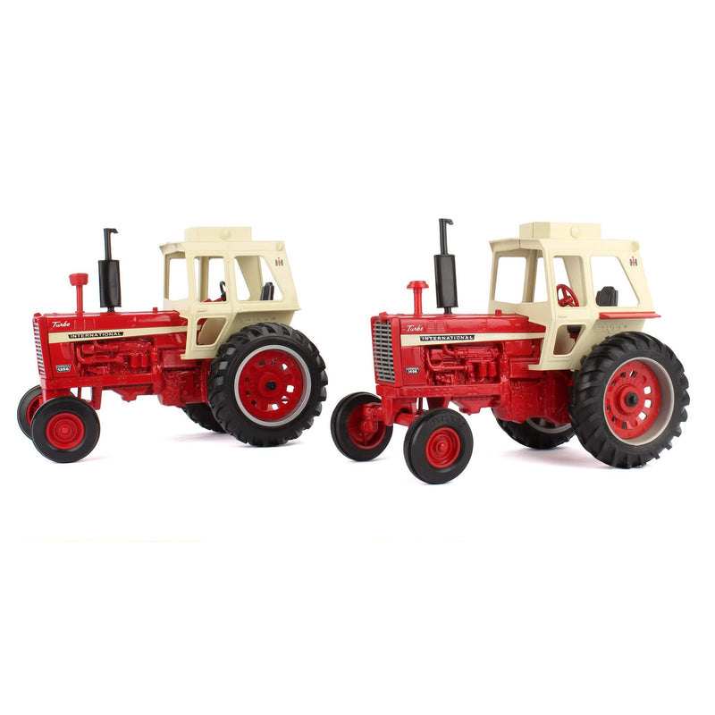 Lot of (2) International Harvester Turbo 1456 Tractors