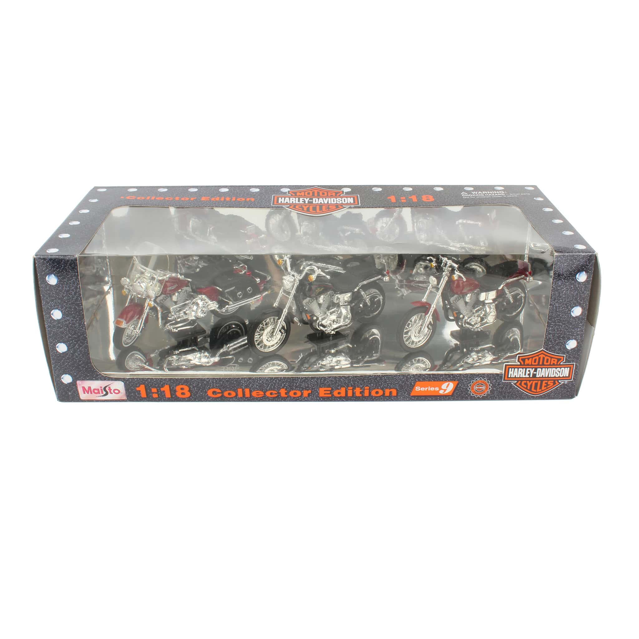 Maisto Harley-Davidson 1/18 シリーズ9 1/18 Harley-Davidson Motorcycle Collector's Edition Series 9 by
