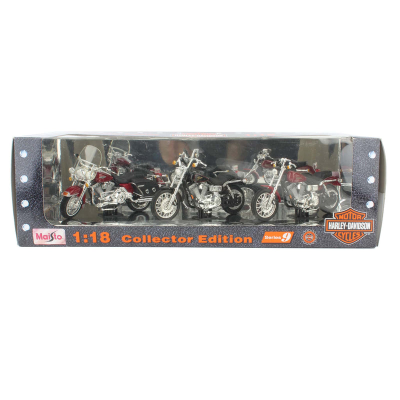 1/18 Harley-Davidson Motorcycle Collector's Edition Series 9 by Maisto