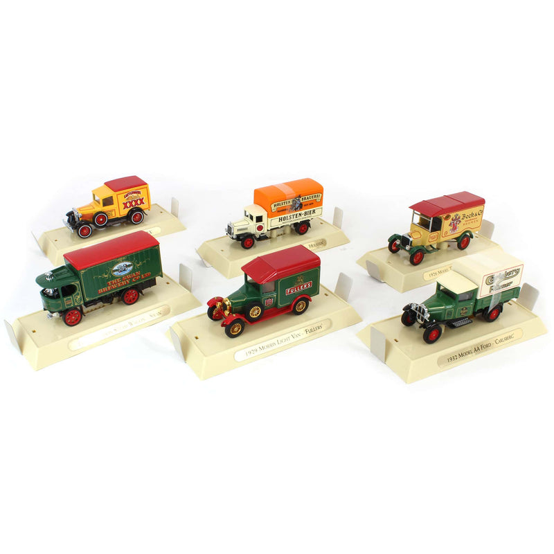 Set of 6 "Great Beers of the World" Vehicles