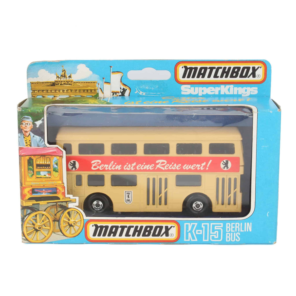 Matchbox SuperKings K-15 Berlin Bus — Outback Toys