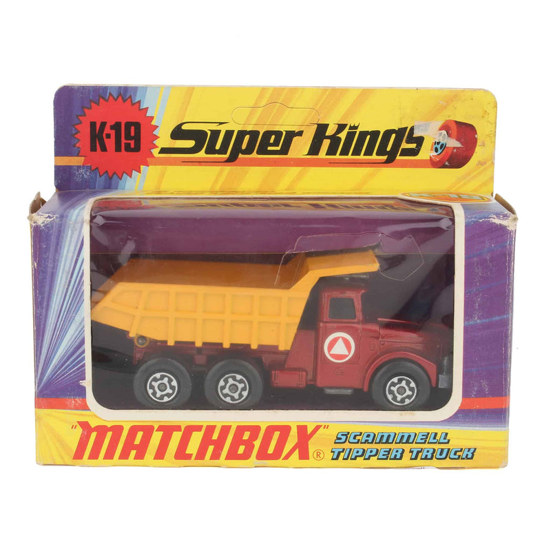 Matchbox Super Kings K-19 Scammell Tipper Dump Truck
