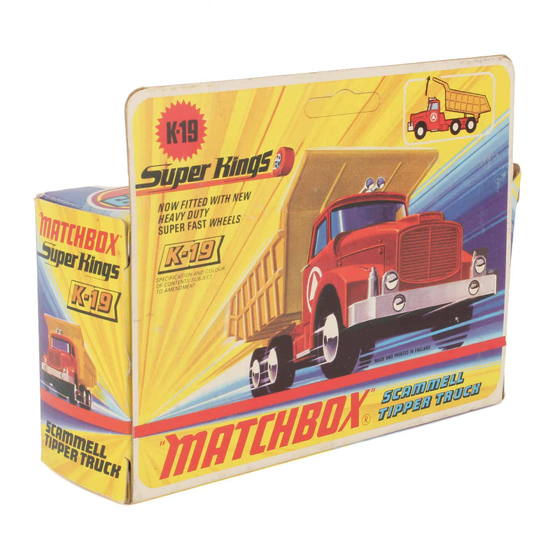 Matchbox Super Kings K-19 Scammell Tipper Dump Truck