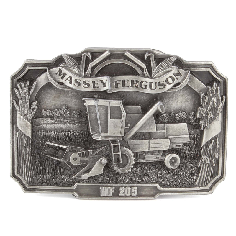 Massey Ferguson 205 Combine Limited Edition Metal Belt Buckle