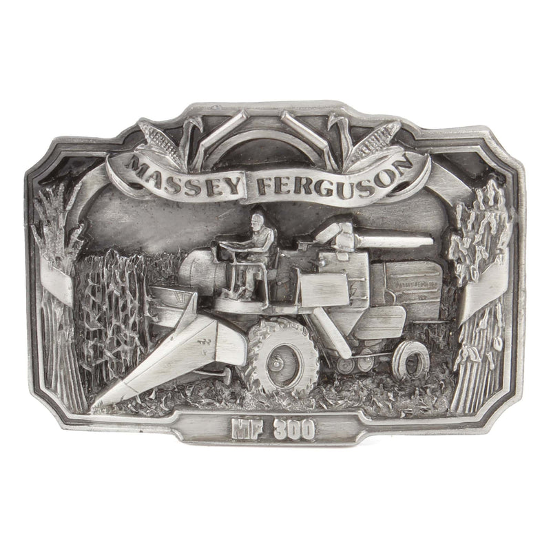 Massey Ferguson 300 Combine Limited Edition Metal Belt Buckle