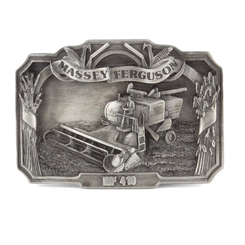 Massey Ferguson 410 Combine Limited Edition Metal Belt Buckle