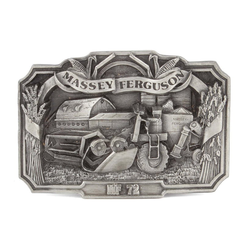 Massey Ferguson 72 Combine Limited Edition Metal Belt Buckle