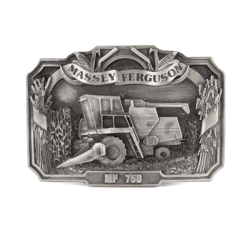 Massey Ferguson 750 Combine Limited Edition Metal Belt Buckle