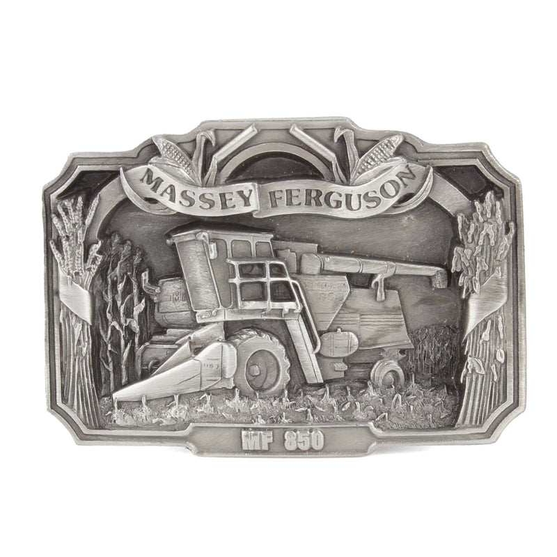 Massey Ferguson 850 Combine Limited Edition Metal Belt Buckle