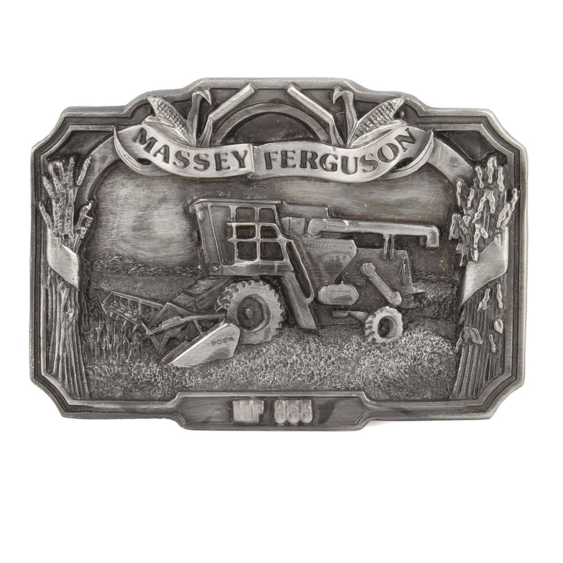 Massey Ferguson 855 Combine Limited Edition Metal Belt Buckle