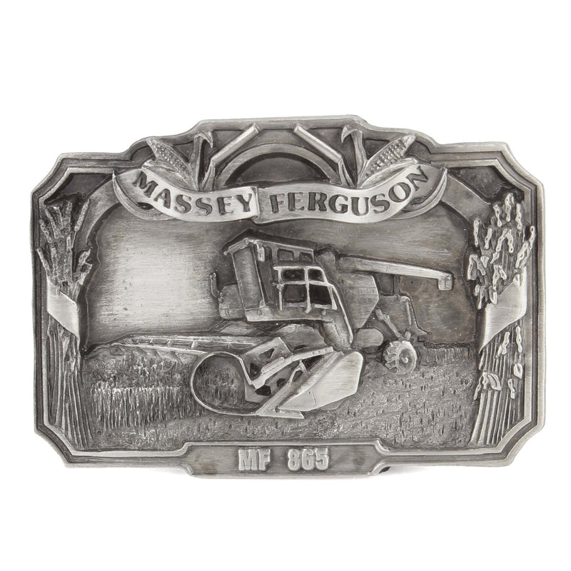 Massey Ferguson 865 Combine Limited Edition Metal Belt Buckle