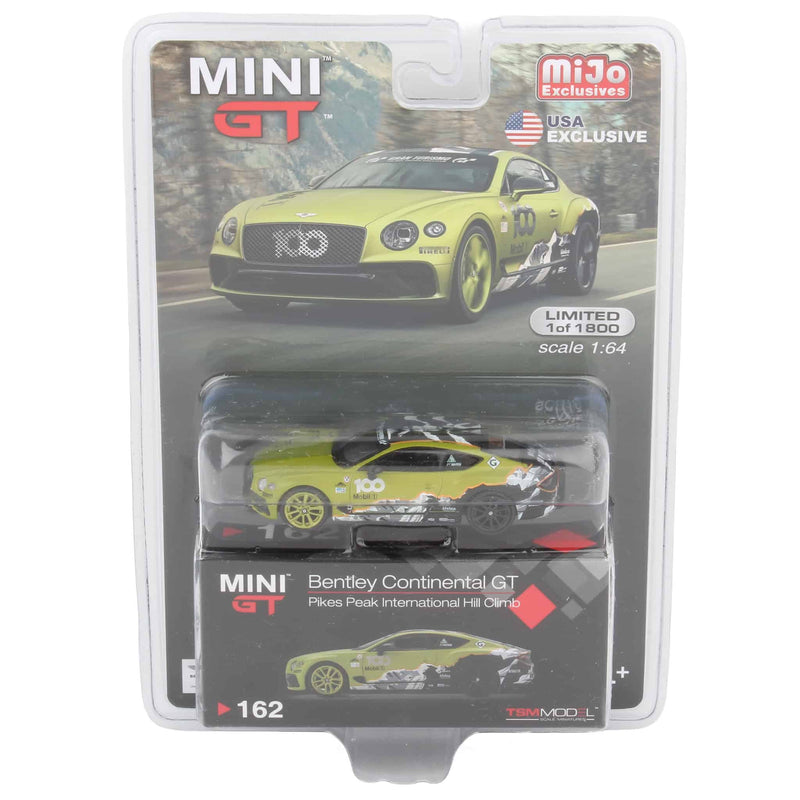 1/64 Mijo Bentley Continental GT, Pikes Peak International Hill Climb Limited Edition by Mini GT