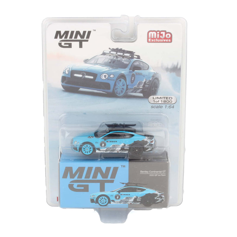 1/64 Mijo Bentley Continental GT, 2020 GP Ice Race Limited Edition by Mini GT