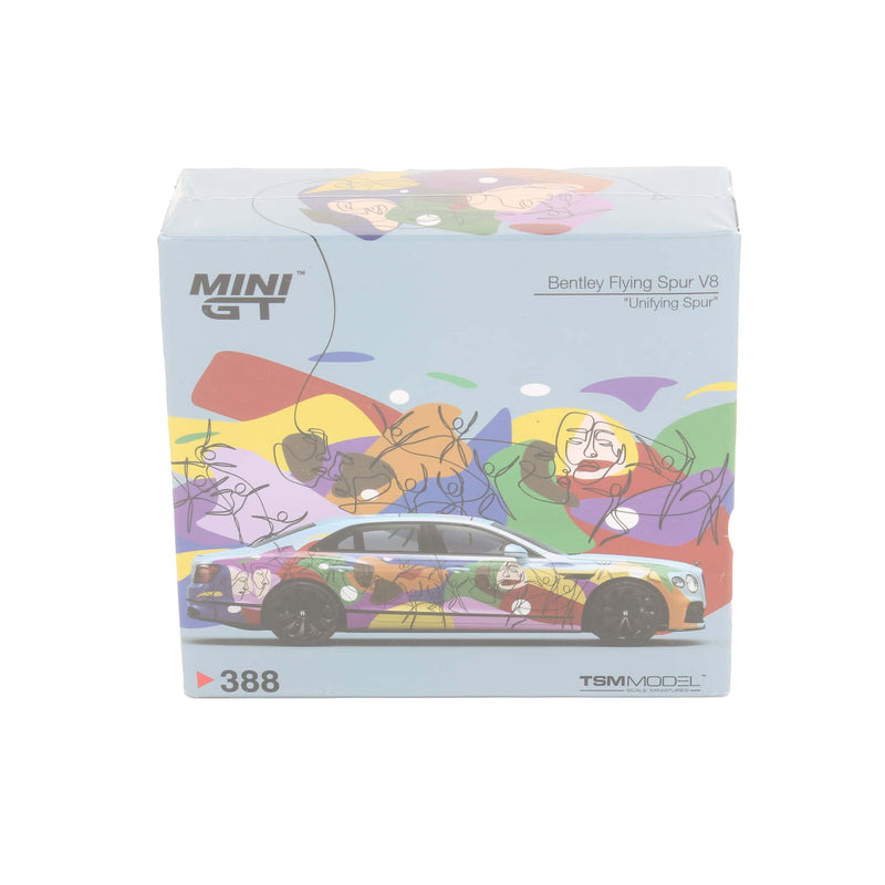1/64 Bentley Flying Spur V8, Unifying Spur by Mini GT - Sealed