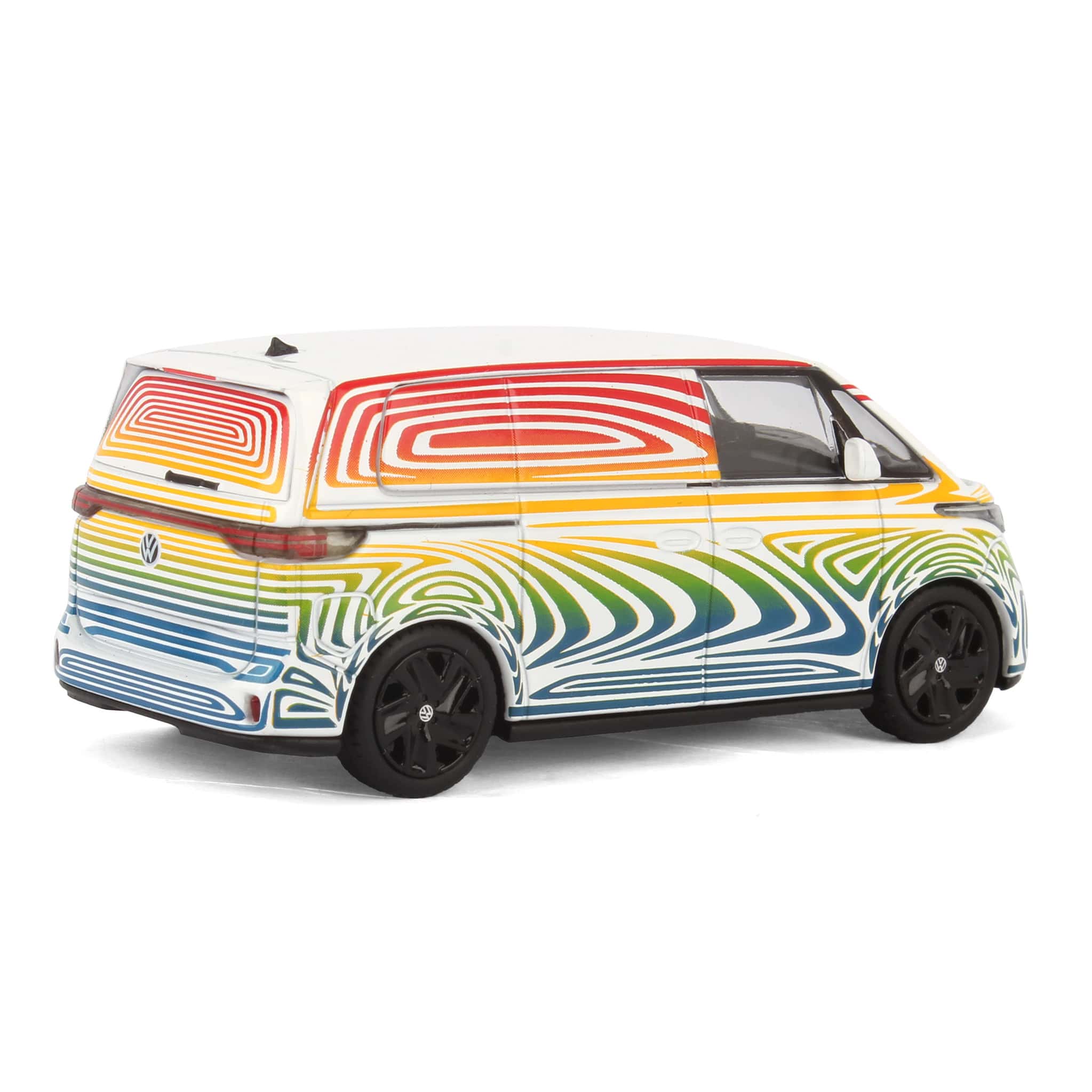1/64 Mini GT Volkswagen ID Buzz Prototype, Rainbow Edition
