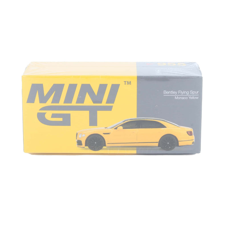 1/64 Bentley Flying Spur, Monaco Yellow by Mini GT - Sealed