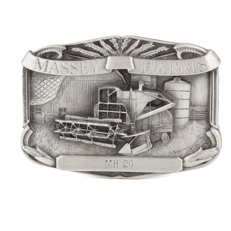Massey Harris 20 Combine Limited Edition Metal Belt Buckle