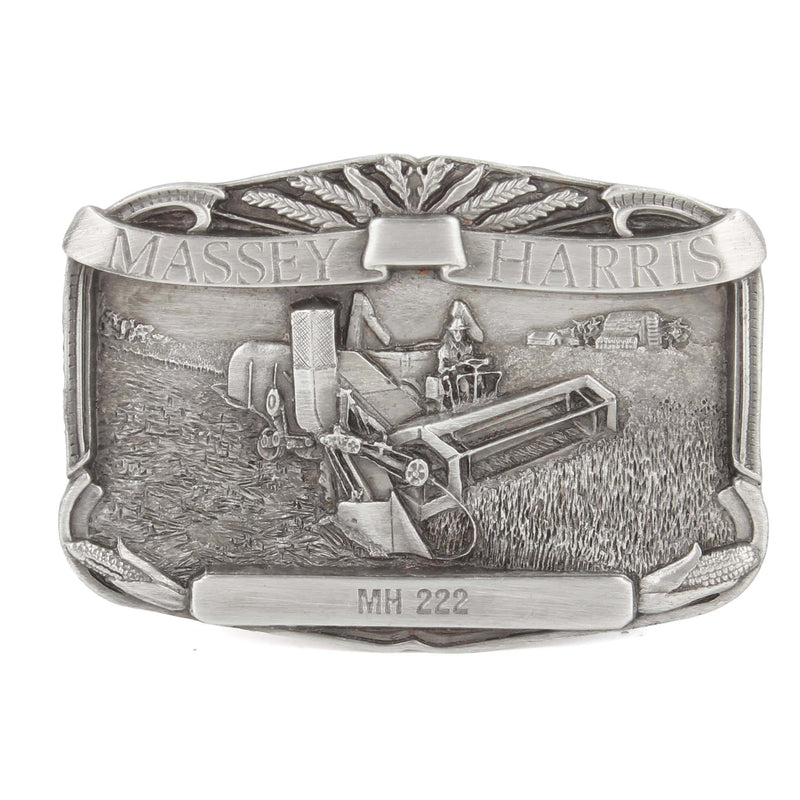 Massey Harris 222 Combine Limited Edition Metal Belt Buckle