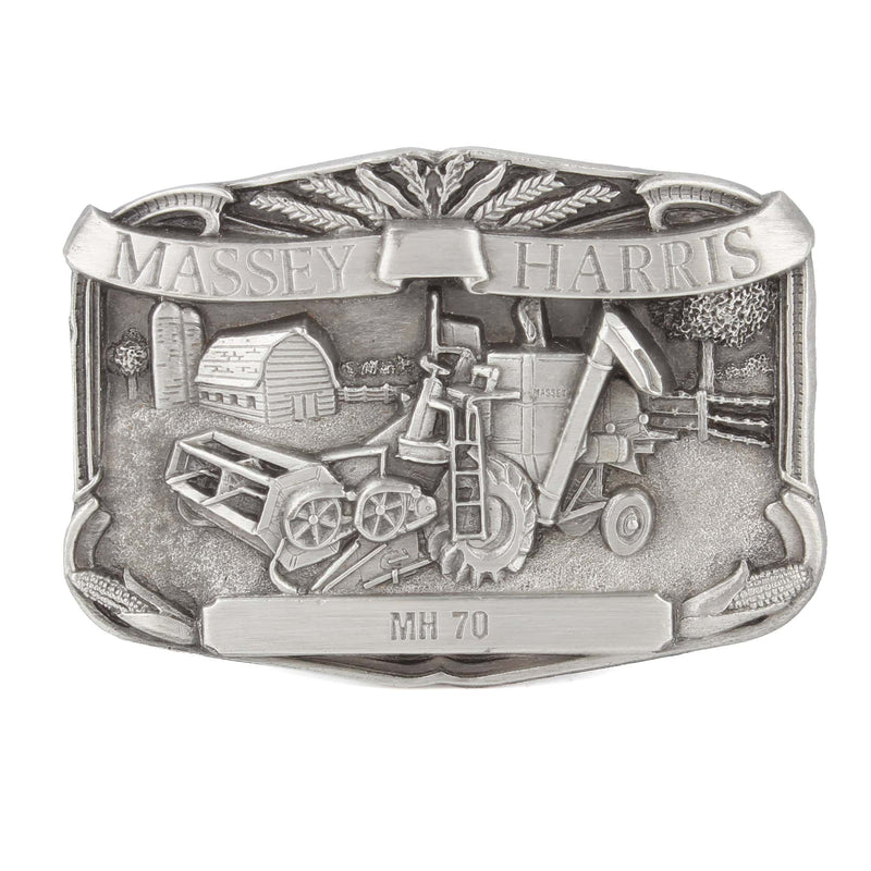 Massey Harris 70 Combine Limited Edition Metal Belt Buckle
