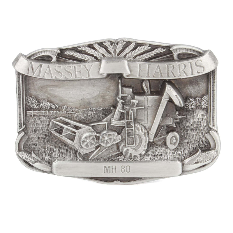 Massey Harris 80 Combine Limited Edition Metal Belt Buckle