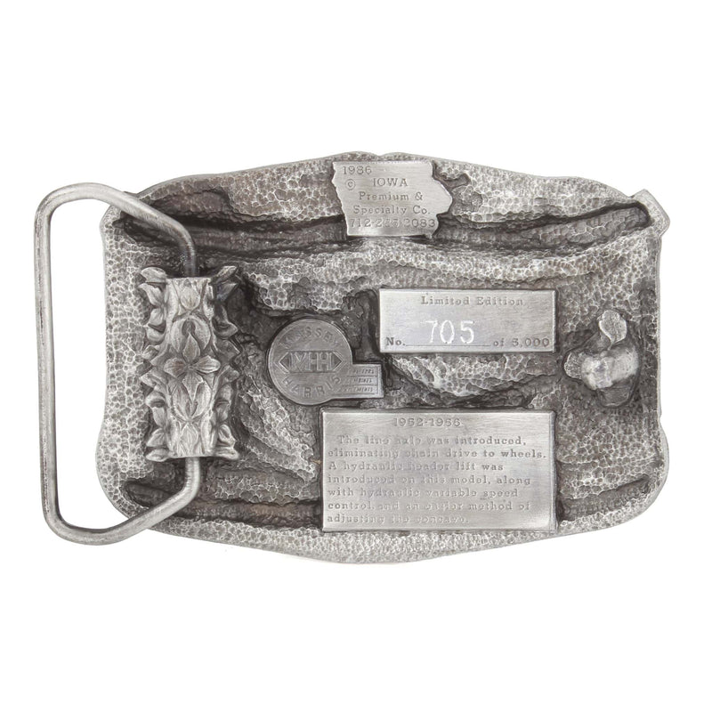 Massey Harris 80 Combine Limited Edition Metal Belt Buckle